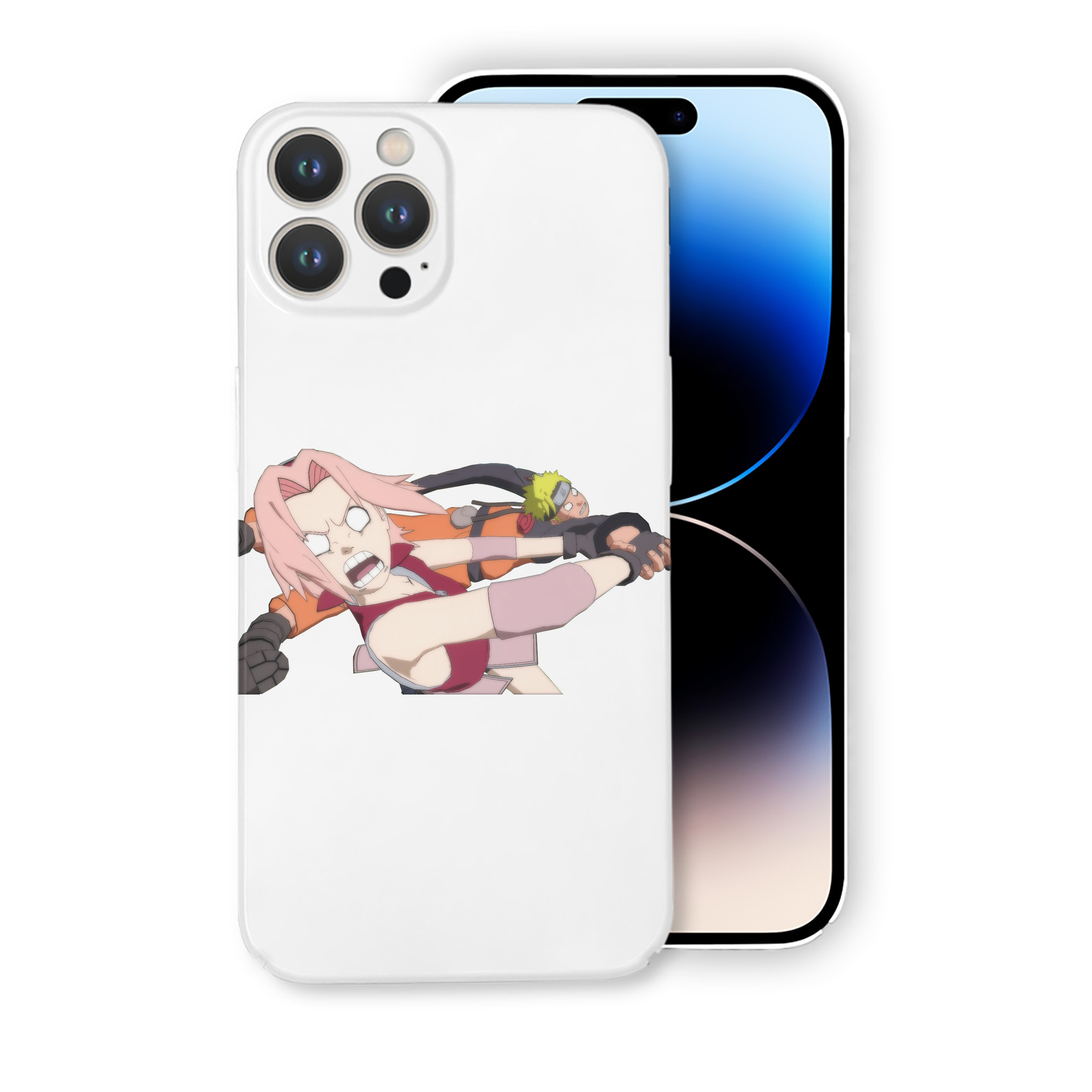 （画像用） NARUTO -ナルト- 春野サクラ Haruno Sakura 【iPhone 14シリーズ対応】ハードケース